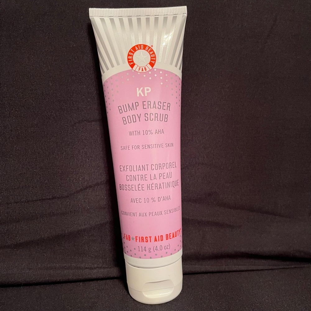 New FAB Pump Eraser Body Scrub